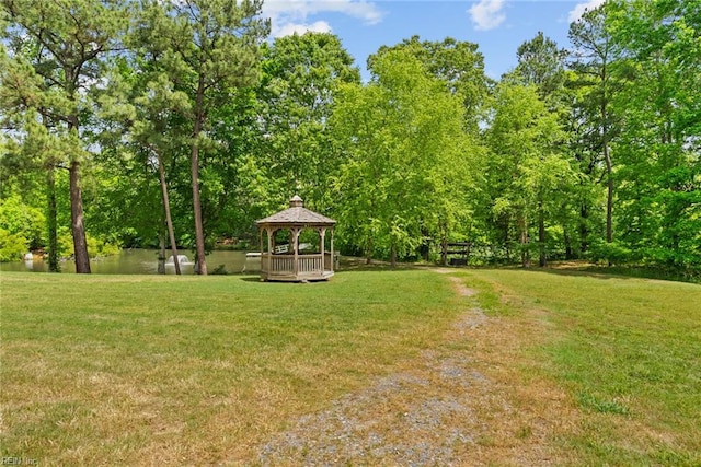 703 Lakeview Cv, Smithfield, VA 23430 - view of green lawn featuring a gazebo