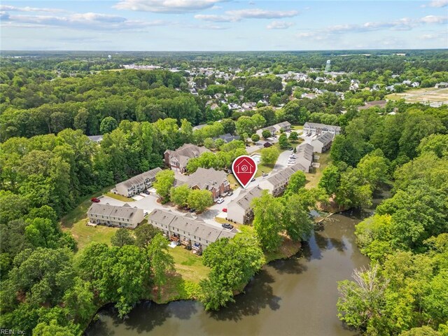 703 Lakeview Cv, Smithfield, VA 23430 - bird's eye view of a large body of water