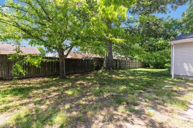 view of yard