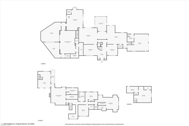 1276 Hebden Cv, Virginia Beach, VA 23452 - home floor plan