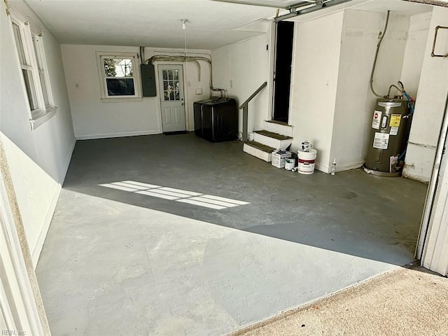 3900 Gosnold Ave, Norfolk, VA 23508 - basement featuring water heater, electric panel, and baseboards