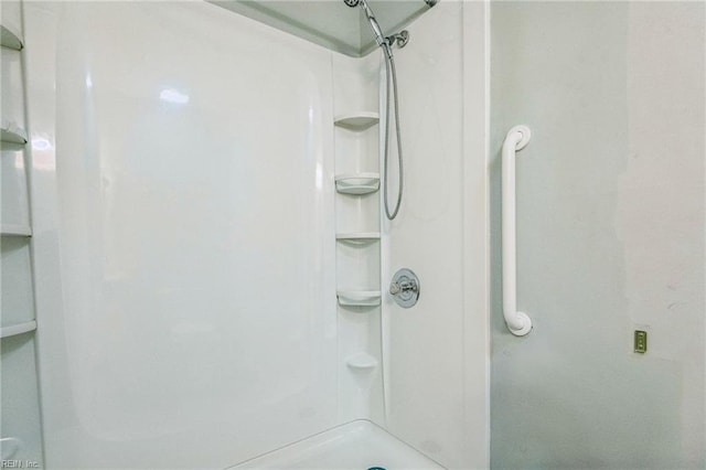 full bathroom with a shower