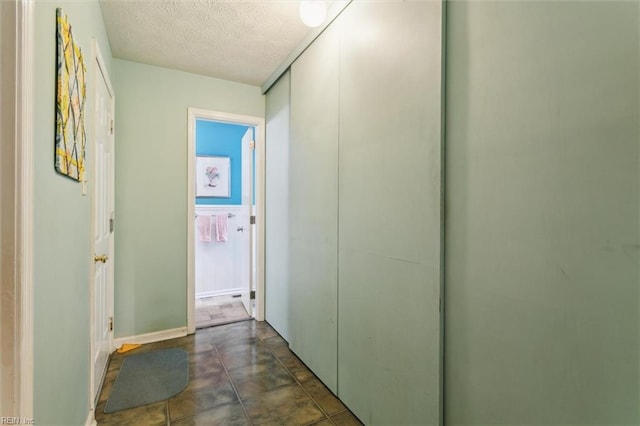 16 Windy Point Dr, Poquoson, VA 23662 - hall with a textured ceiling
