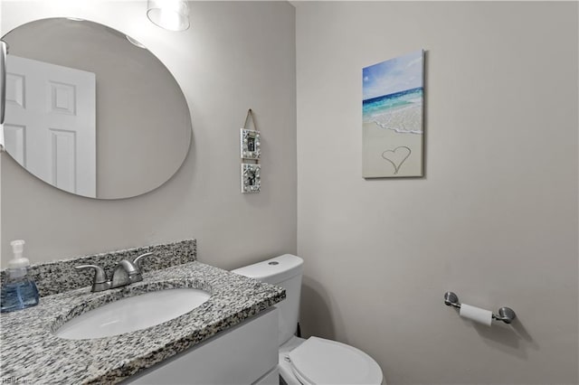 3701 Edinburgh Dr, Virginia Beach, VA 23452 - half bathroom featuring toilet and vanity