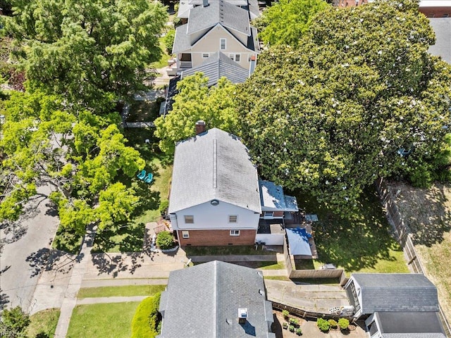 1126 Larchmont Cres, Norfolk, VA 23508 - view from above of property