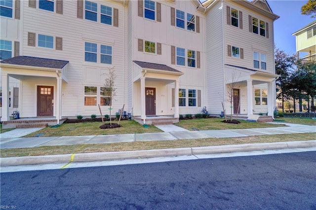2919 Pretty Lake Ave, Norfolk, VA 23518 - view of front of house with board and batten siding