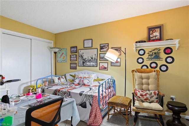 1005 Villas Ct, Virginia Beach, VA 23456 - bedroom with a closet and carpet floors
