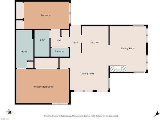 1005 Villas Ct, Virginia Beach, VA 23456 - room layout