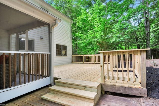 6 Hastings Ln, Williamsburg, VA 23188 - view of deck