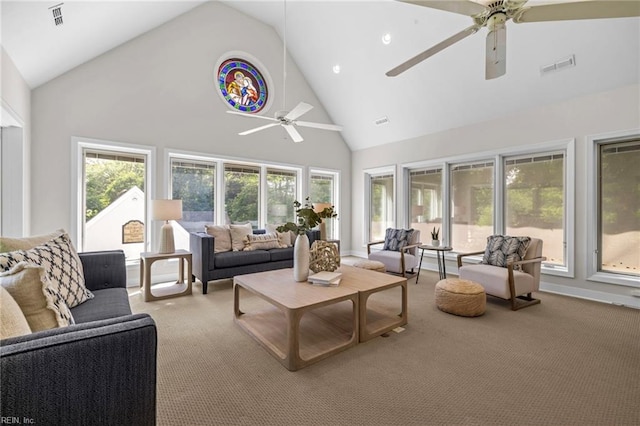 sunroom / solarium featuring vaulted ceiling