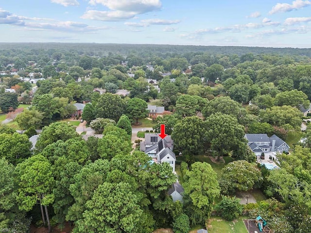 aerial view
