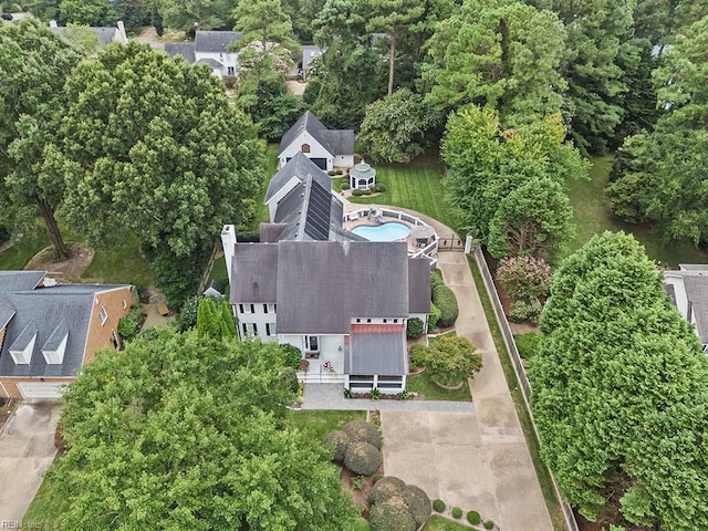 view of subject property