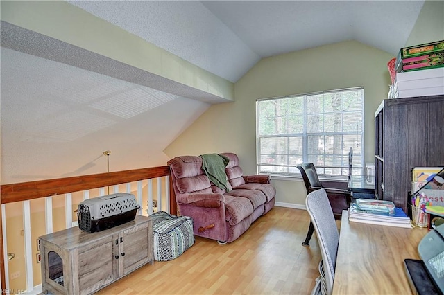 841 Masters Trl, Newport News, VA 23602 - office featuring vaulted ceiling and wood finished floors