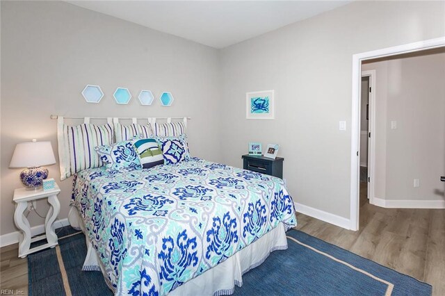 2000 Venture Way Unit B, Suffolk, VA 23434 - bedroom with wood finished floors and baseboards
