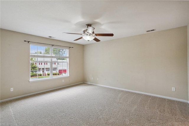 968 Speight Lyons Loop, Chesapeake, VA 23322 - carpeted spare room featuring a ceiling fan and baseboards