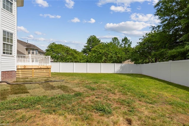 968 Speight Lyons Loop, Chesapeake, VA 23322 - view of yard with a wooden deck