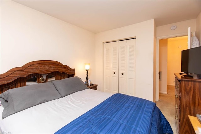 1371 Granada Ct, Newport News, VA 23608 - carpeted bedroom with a closet and baseboards