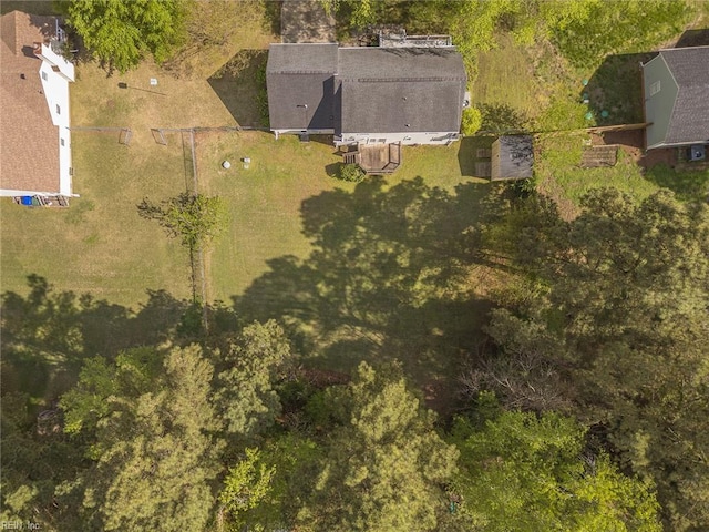 8209 Harlan Dr, Suffolk, VA 23436 - aerial view of property and surrounding area