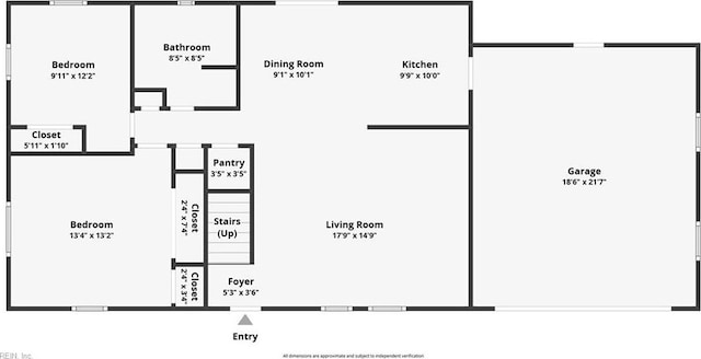 8209 Harlan Dr, Suffolk, VA 23436 - home floor plan