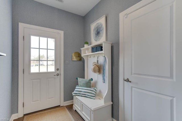 2234 Captiva Ln, Chesapeake, VA 23321 - mudroom with wood finished floors and baseboards