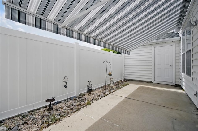 5312 Charmont Ct, Virginia Beach, VA 23455 - view of patio / terrace featuring fence