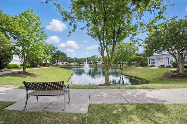 5312 Charmont Ct, Virginia Beach, VA 23455 - view of property's community with a water view and a yard