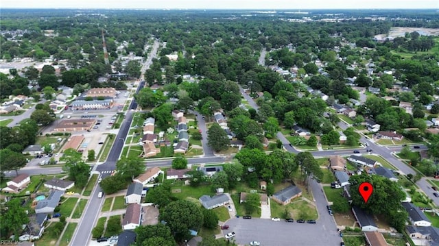 aerial overview of property's location