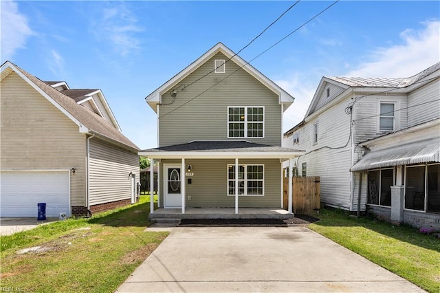 515 Battery Ave, Suffolk, VA 23434 - view of front of property featuring covered porch