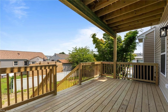 439 Cooper St, Hampton, VA 23669 - view of wooden terrace