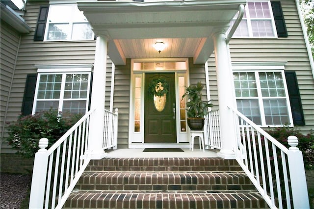 9613 Old Church Rd, New Kent, VA 23124 - view of doorway to property