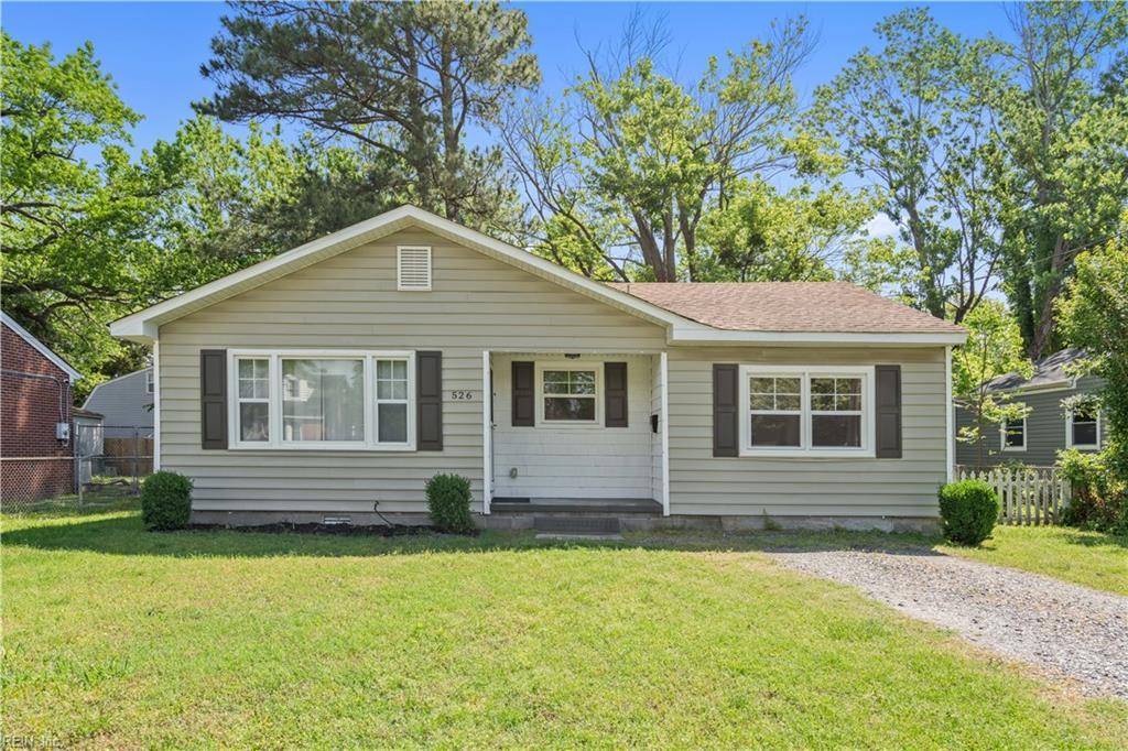 526 Brightwood Ave, Hampton, VA 23661 - view of front of property