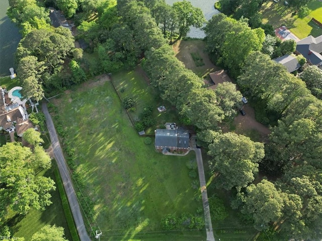 aerial view of property's location