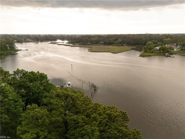 133 Dover Cir, Norfolk, VA 23505 - aerial view of a nearby body of water