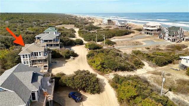 2390 Sandfiddler Rd, Corolla, NC 27927 - drone / aerial view of a nearby body of water