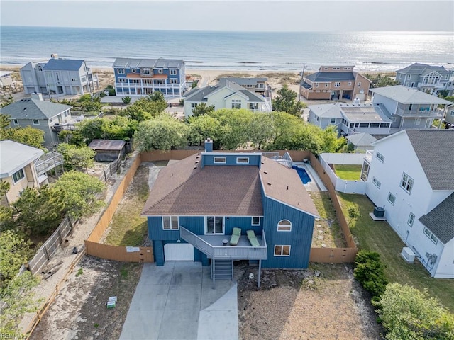 2820 Sandpiper Rd, Virginia Beach, VA 23456 - aerial view of residential area with a nearby body of water