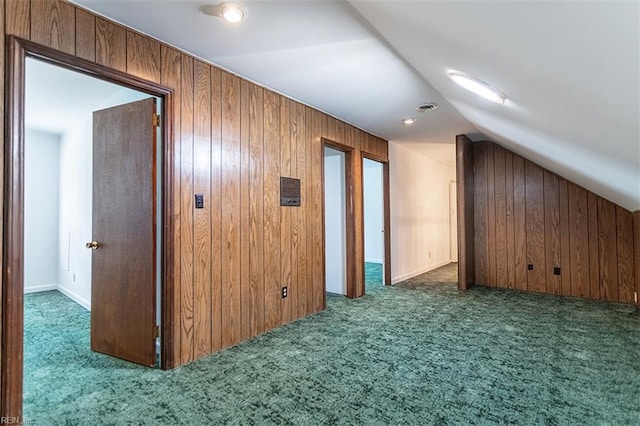 205 Shackleford Rd, Yorktown, VA 23693 - additional living space with carpet flooring and lofted ceiling