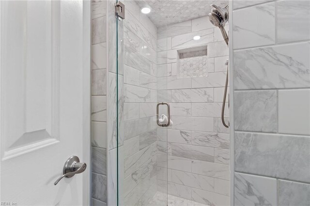full bath featuring a stall shower