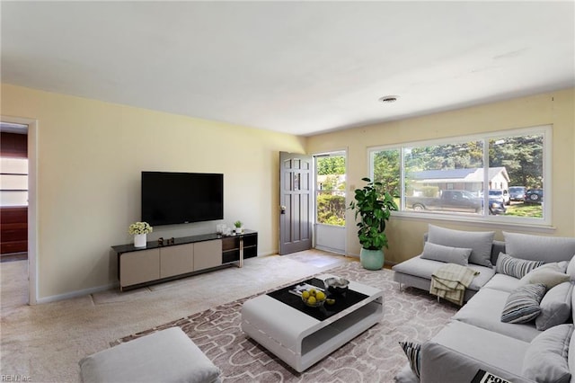 3521 Boyd Rd, Virginia Beach, VA 23452 - carpeted living area with baseboards