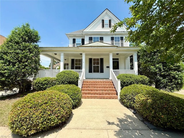 230 W 33rd St, Norfolk, VA 23504 - view of front of house featuring a porch and stairway