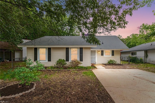 13024 Green Grove Ln, Newport News, VA 23608 - ranch-style home featuring fence and concrete driveway
