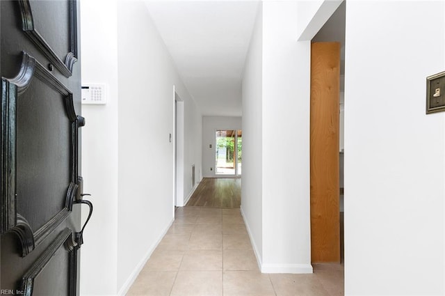 13024 Green Grove Ln, Newport News, VA 23608 - hallway with light tile patterned flooring and baseboards