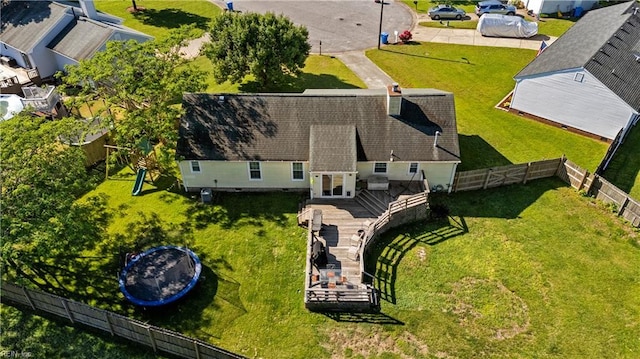 3412 Winterhawk Ct, Chesapeake, VA 23323 - view from above of property