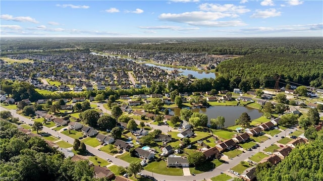 3412 Winterhawk Ct, Chesapeake, VA 23323 - view of property location featuring a large body of water, a heavily wooded area, and nearby suburban area