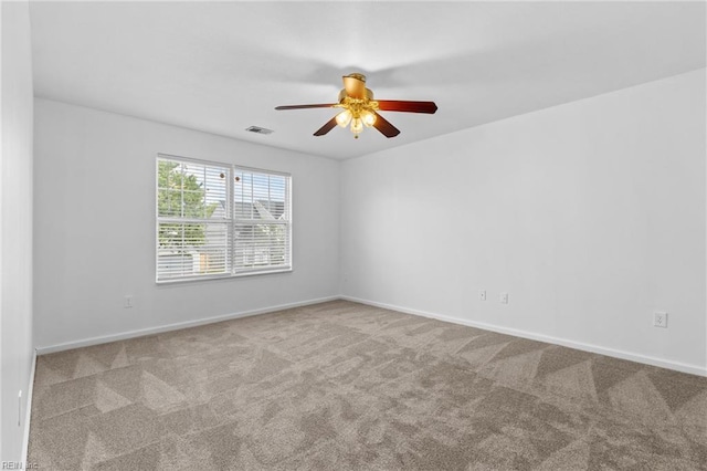 3669 Purebred Dr, Virginia Beach, VA 23453 - carpeted spare room with a ceiling fan and baseboards