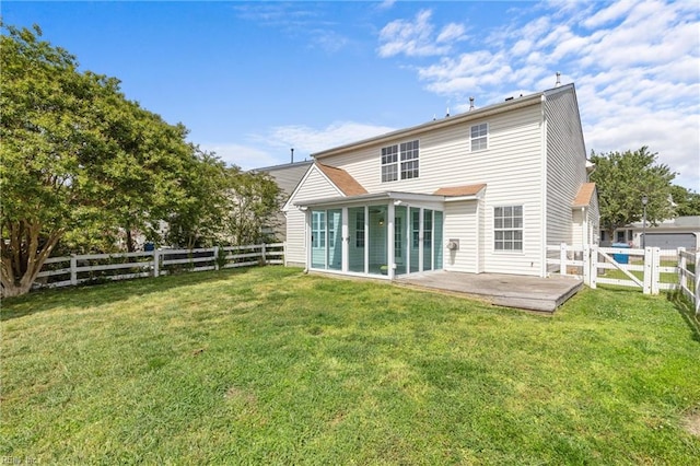 3669 Purebred Dr, Virginia Beach, VA 23453 - view of back of house