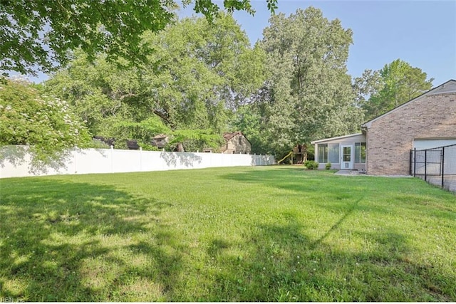 100 Woodland Cir, Franklin, VA 23851 - view of yard