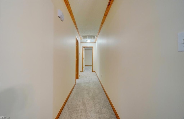 8 Pinckney Ln, Poquoson, VA 23662 - corridor with light carpet and baseboards