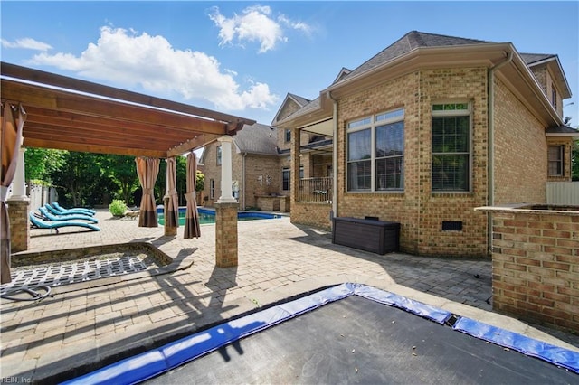 200 Avonlea Dr, Chesapeake, VA 23322 - view of patio / terrace with a pergola