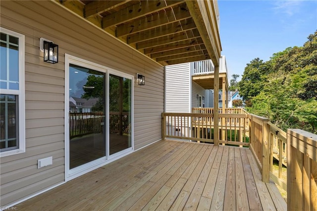 433 Cooper St, Hampton, VA 23669 - view of deck