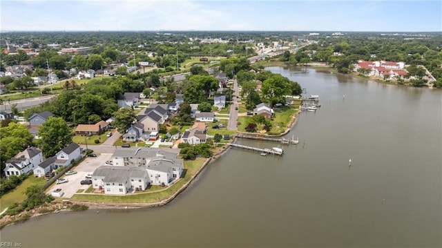 433 Cooper St, Hampton, VA 23669 - aerial view of residential area with a nearby body of water